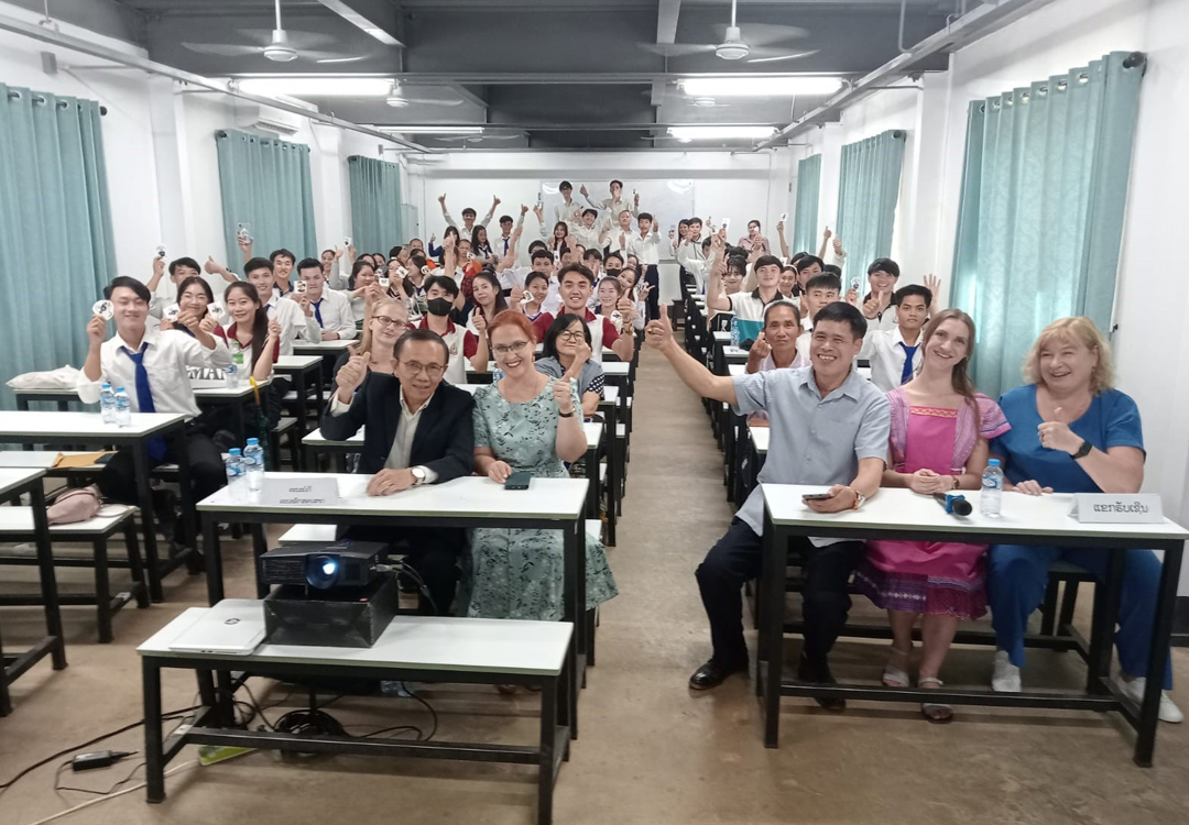 В Российском центре науки и культуры в Лаосе преподаватели РПГУ им. Герцена прочитали научно-просветительскую лекцию.